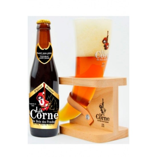 La Corne du Bois des Pendus Hiver Cerveza Belga Temporada Invierno 33 Cl