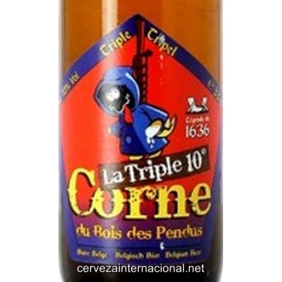 La Corne Triple du Bois des Pendus - Cerveza Belga Ale 33cl