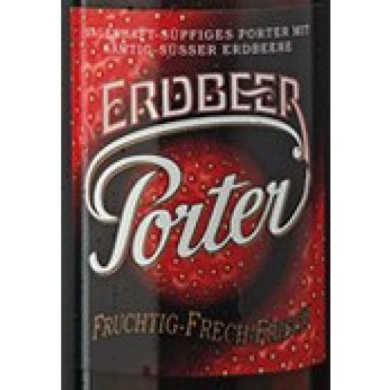 Erdbeer Porter - Cerveza Alemana Porter con Fresa 50cl