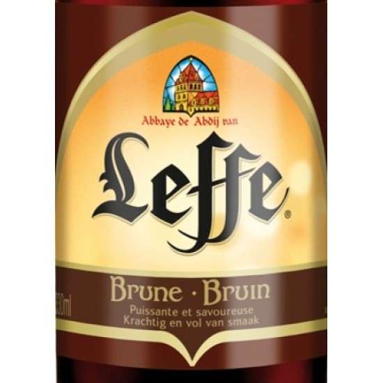 Leffe Negra - Cerveza Belga Abadia 33cl