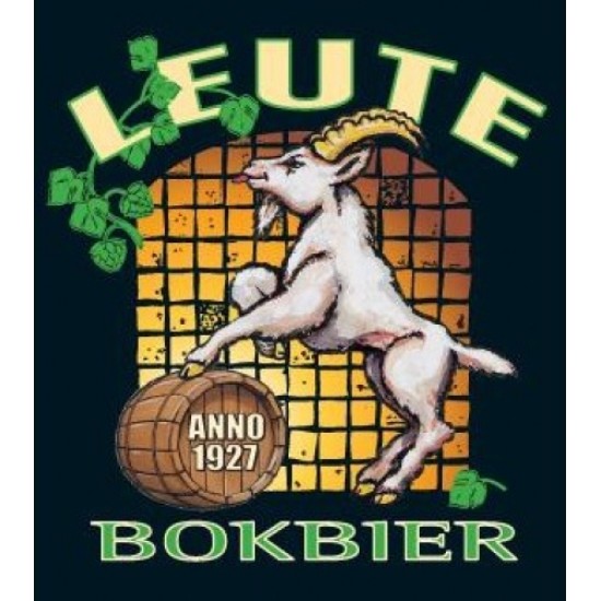 Leute Bockbier - Cerveza Belga Doblebock 75cl