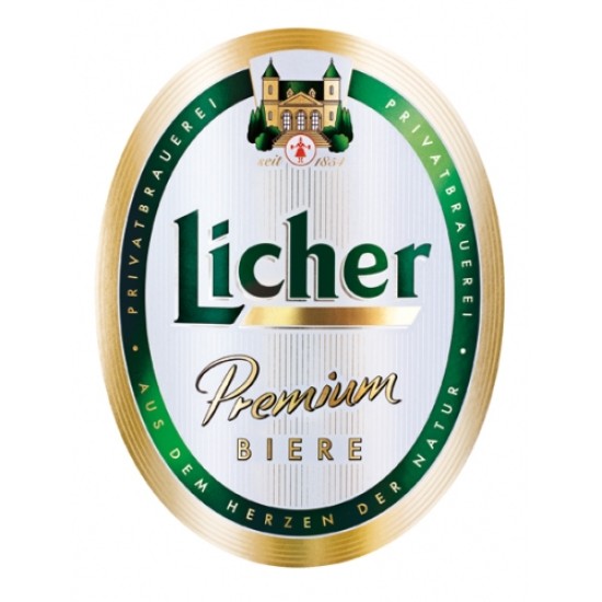 Licher Pilsner Premium - Cerveza Alemana Pilsner 33cl