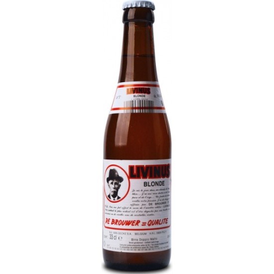 Livinus Blonde - Cerveza Belga Ale Fuerte 33cl (24)