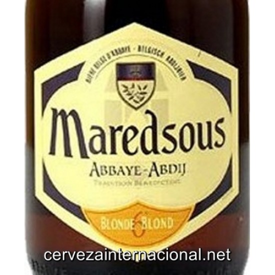 Maredsous 6 - Cerveza Belga Abadia 33cl