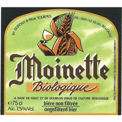 Moinette Biologique - Cerveza Belga Ale Bio 75cl