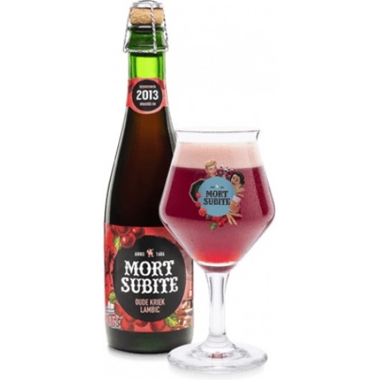 Mort Subite Oude Kriek - Cerveza Belga Lambic 37,5cl
