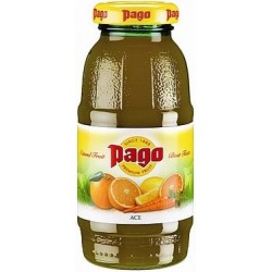 Zumo Pago ACE - Zumo de Frutas y verduras 20cl (Botella Cristal)