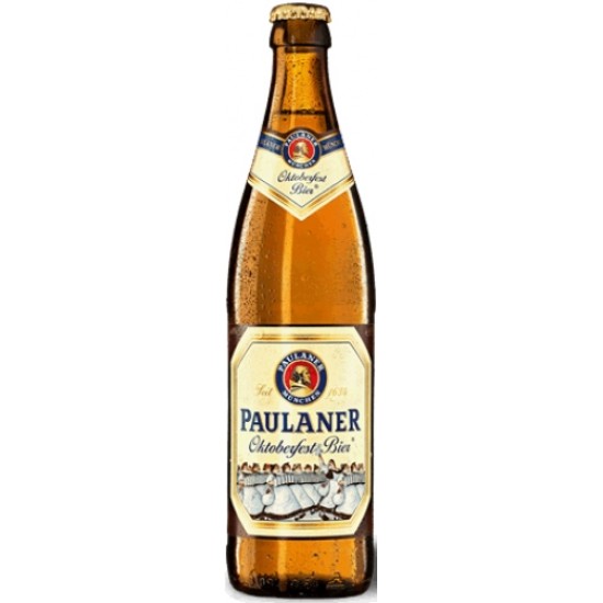 Paulaner Oktoberfest Bier - Cerveza Alemana Oktoberfest 50cl