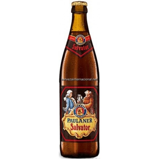 Paulaner Salvator - Cerveza Alemana Lager Oscura 50cl