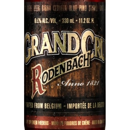 Rodenbach Grand Cru - Cervesa Belga Ale 33cl