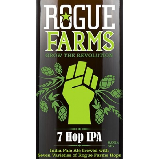 Rogue Farms 7 Hop Ipa - Cerveza Estados Unidos IPA 35,5cl
