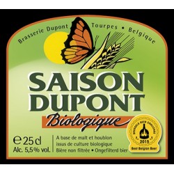 Saison Dupont Biologique - Cerveza Belga Ale Bio 25cl