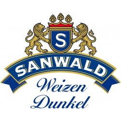 Sanwald Weizen Dunkel - Cerveza Alemana Tostada Trigo 50cl