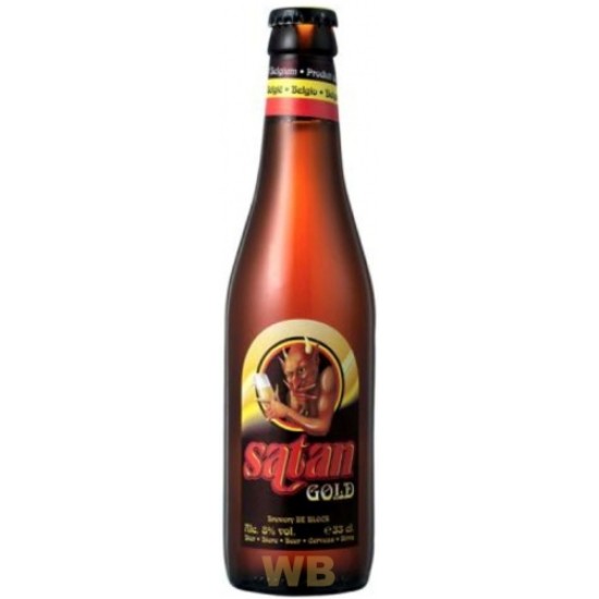 Satan Gold - Cerveza Belga Ale 33cl