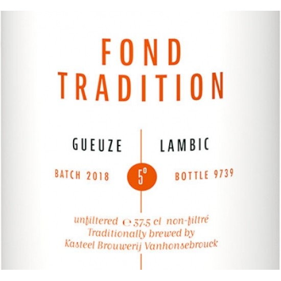 St Louis Gueuze Fond Tradition - Cerveza Belga Lambic Gueuze 37,5cl