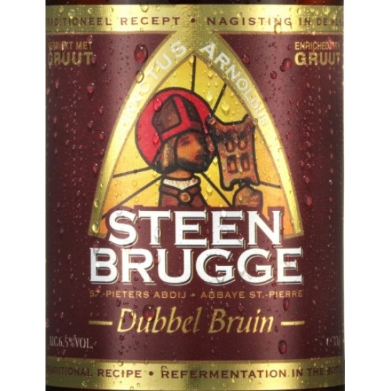 Steenbrugge Dubbel Bruin - Cerveza Belga Ale Oscura 33cl