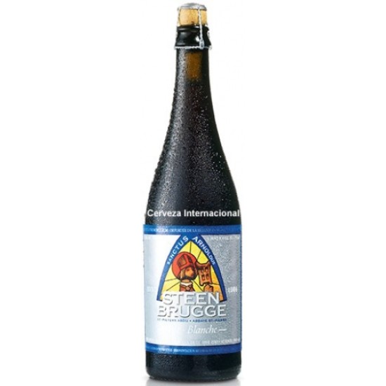 Steenbrugge Wit Blanche - Cerveza Belga Trigo 75cl