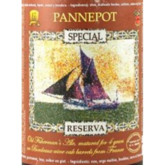 Struise Pannepot Special Reserva Cerveza Belga Ale Oscura Fuerte 33 Cl
