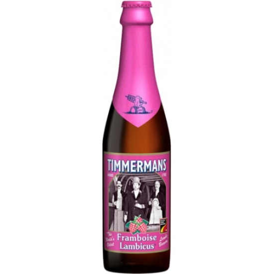 Timmermans Frambuesa - Cerveza Belga Lambic 25cl