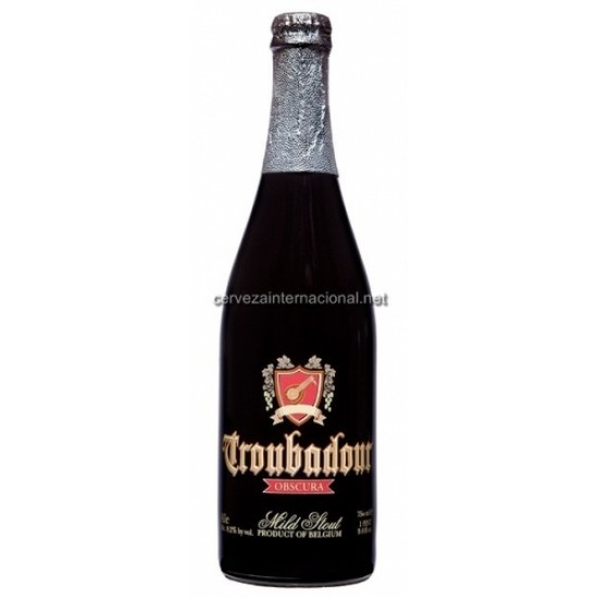 Troubadour Obscura - Cerveza Belga Ale Oscura Fuerte 33cl