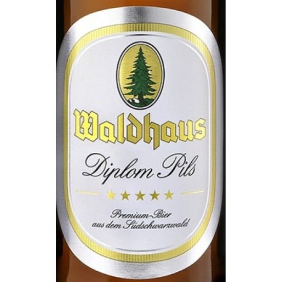 Waldhaus Diplom Pils - Cerveza Alemana Pilsner 50cl