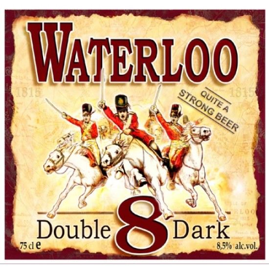 Waterloo Double 8 Dark - 75 cl.