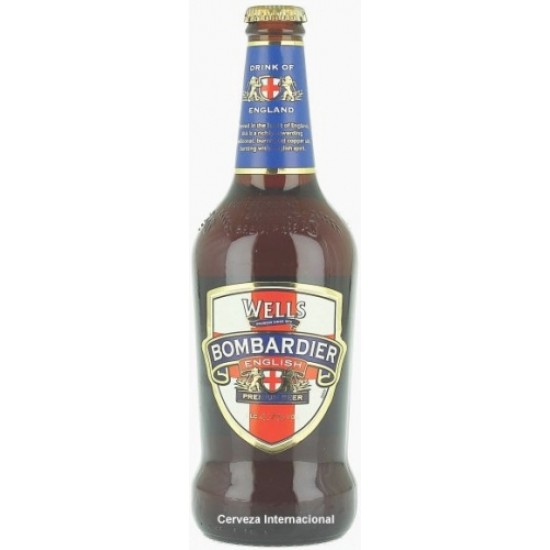 Wells Bombardier - Cerveza Inglesa Bitter 50cl