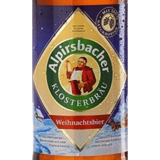 Alpirsbacher Weihnachtsbier - Cerveza Alemana Temporada Navidad 50cl