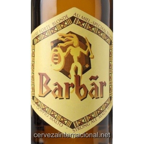 Barbar - Estuche cerveza belga 4 botellas 33cl y 1 vaso