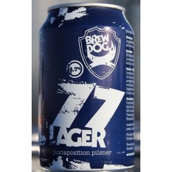 Brewdog 77 Lager Lata - Cerveza Escocesa Lager 33cl