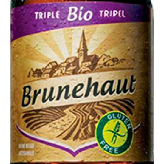 Brunehaut Triple Bio - Cerveza Belga Ale Fuerte Bio 33cl