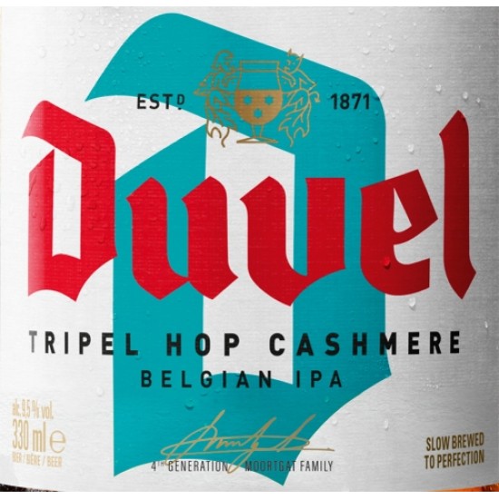 Duvel Tripel Hop Cashmere Cerveza Belga Ale Fuerte 33 Cl