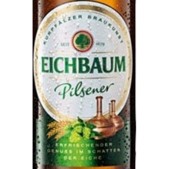 Eichbaum Pilsener - Cerveza Alemana Pilsner 50cl
