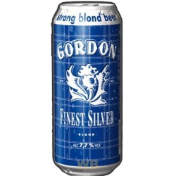 Gordon Finest Siliver - Cerveza Belga Lager Lata 50cl