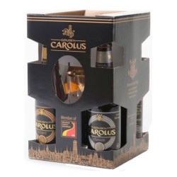 Gouden Carolus 4x33cl + 1 copa Cerveza Belga Mixto 33 Cl