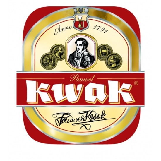 Kwak - Estuche cerveza Belga 4x33cl + 1 Vaso Kwak