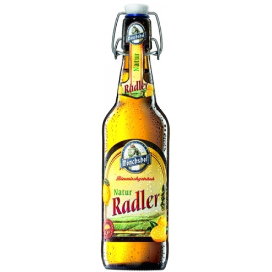 Monchshof Natur Radler - Cerveza Alemana Radler 50cl