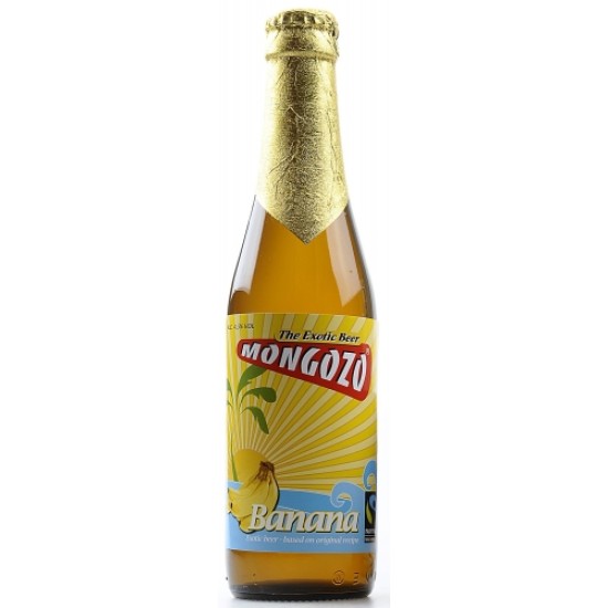 Mongozo Platano - Cerveza Belga Lambic  4.5º