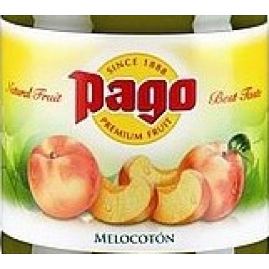 Zumo Pago MELOCOTON - Zumo de melocotón 20cl (Botella cristal)