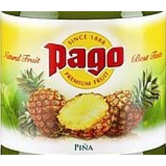 Zumo Pago PIÑA 100% - Zumo de Piña 100% 20cl (Botella cristal)