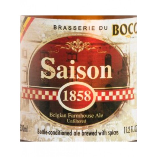 Saison 1858 - Cerveza Belga Ale 75cl
