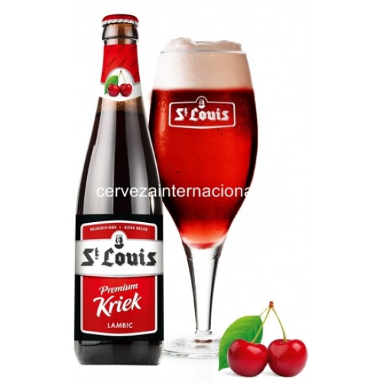 St Louis Premium Kriek - Cerveza Belga Lambic Kriek 25cl