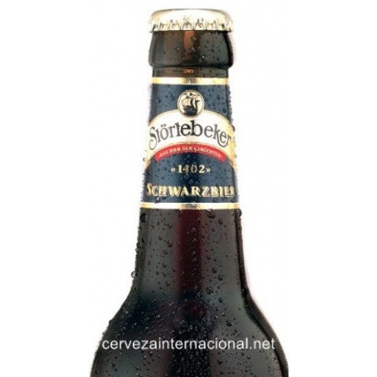 Stortebeker Schwarzbier - Cerveza Alemana Schwarzbier 50cl
