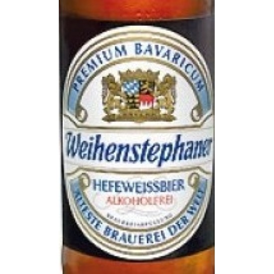 Weihenstephan Hefeweissbier Alkoholfrei - Cerveza Alemana Sin Alcohol 50cl